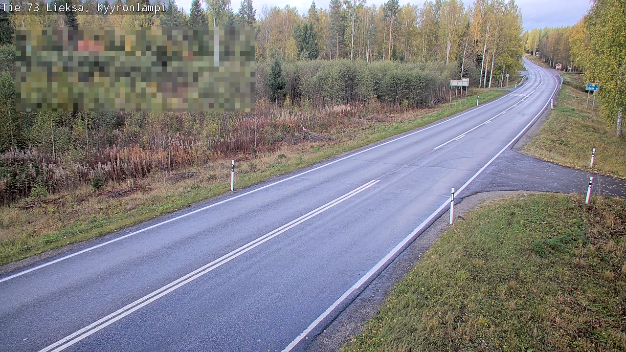 Kelikamerat Kuva Tie 73 Lieksa, Kyyrönlampi, Lieksa, Pohjois-Karjala