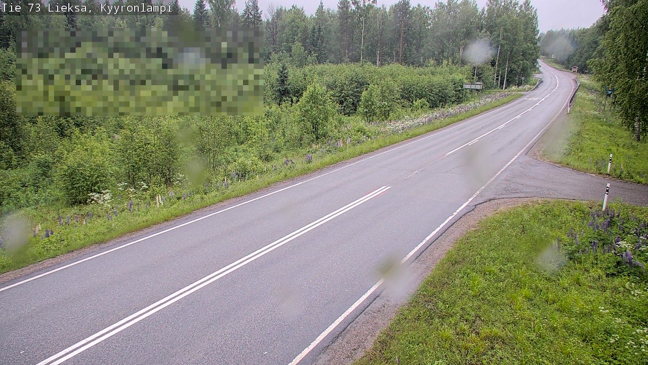 Kelikamerat Kuva Tie 73 Lieksa, Kyyrönlampi, Lieksa, Pohjois-Karjala