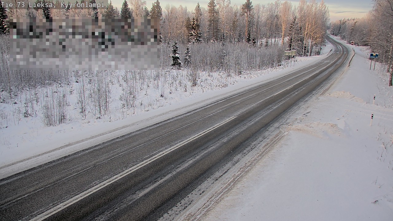 Kelikamerat Kuva Tie 73 Lieksa, Kyyrönlampi, Lieksa, Pohjois-Karjala