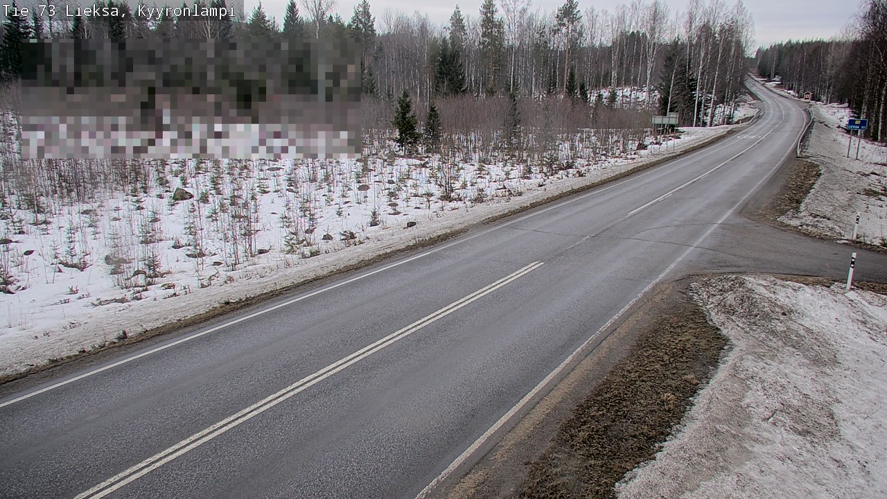Kelikamerat Kuva Tie 73 Lieksa, Kyyrönlampi, Lieksa, Pohjois-Karjala