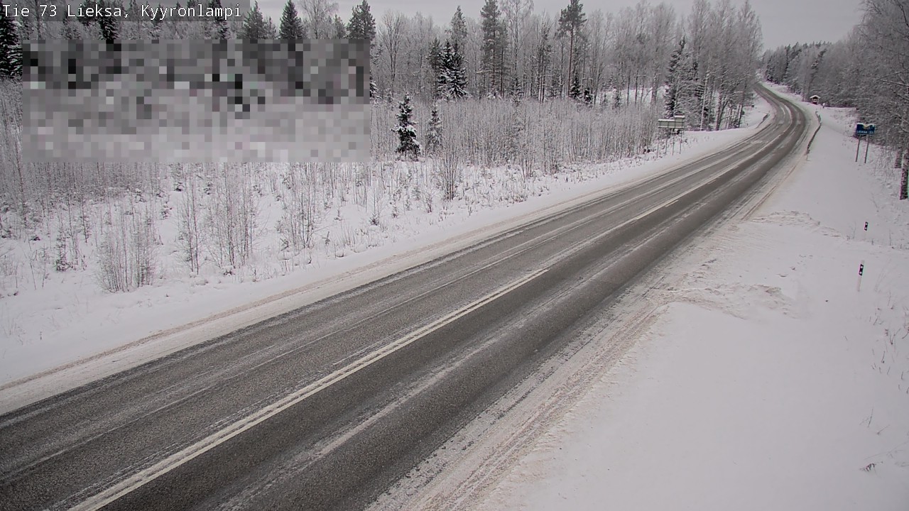 Kelikamerat Kuva Tie 73 Lieksa, Kyyrönlampi, Lieksa, Pohjois-Karjala