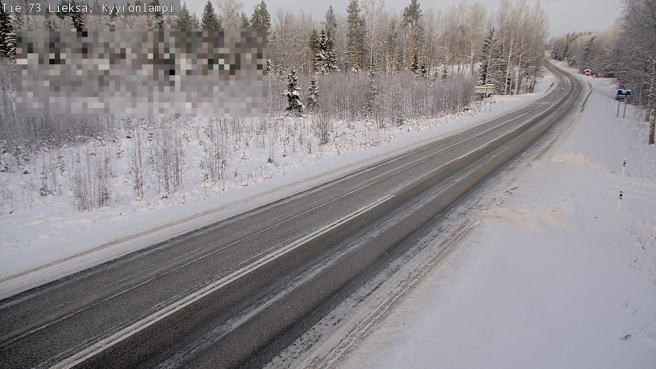 Kelikamerat Kuva Tie 73 Lieksa, Kyyrönlampi, Lieksa, Pohjois-Karjala