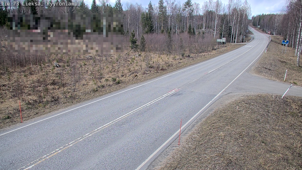 Kelikamerat Kuva Tie 73 Lieksa, Kyyrönlampi, Lieksa, Pohjois-Karjala