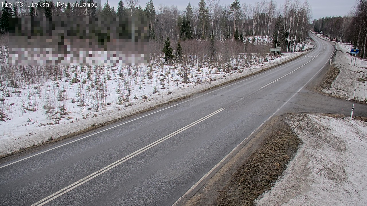 Kelikamerat Kuva Tie 73 Lieksa, Kyyrönlampi, Lieksa, Pohjois-Karjala