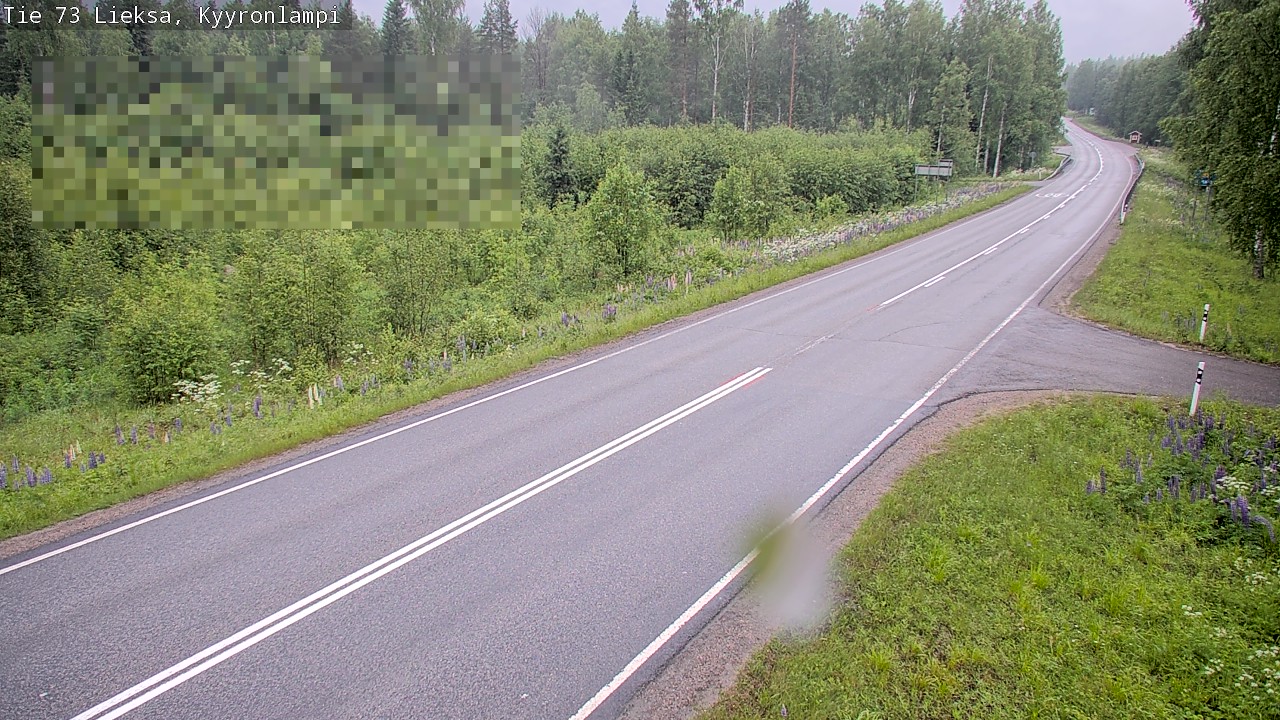 Kelikamerat Kuva Tie 73 Lieksa, Kyyrönlampi, Lieksa, Pohjois-Karjala