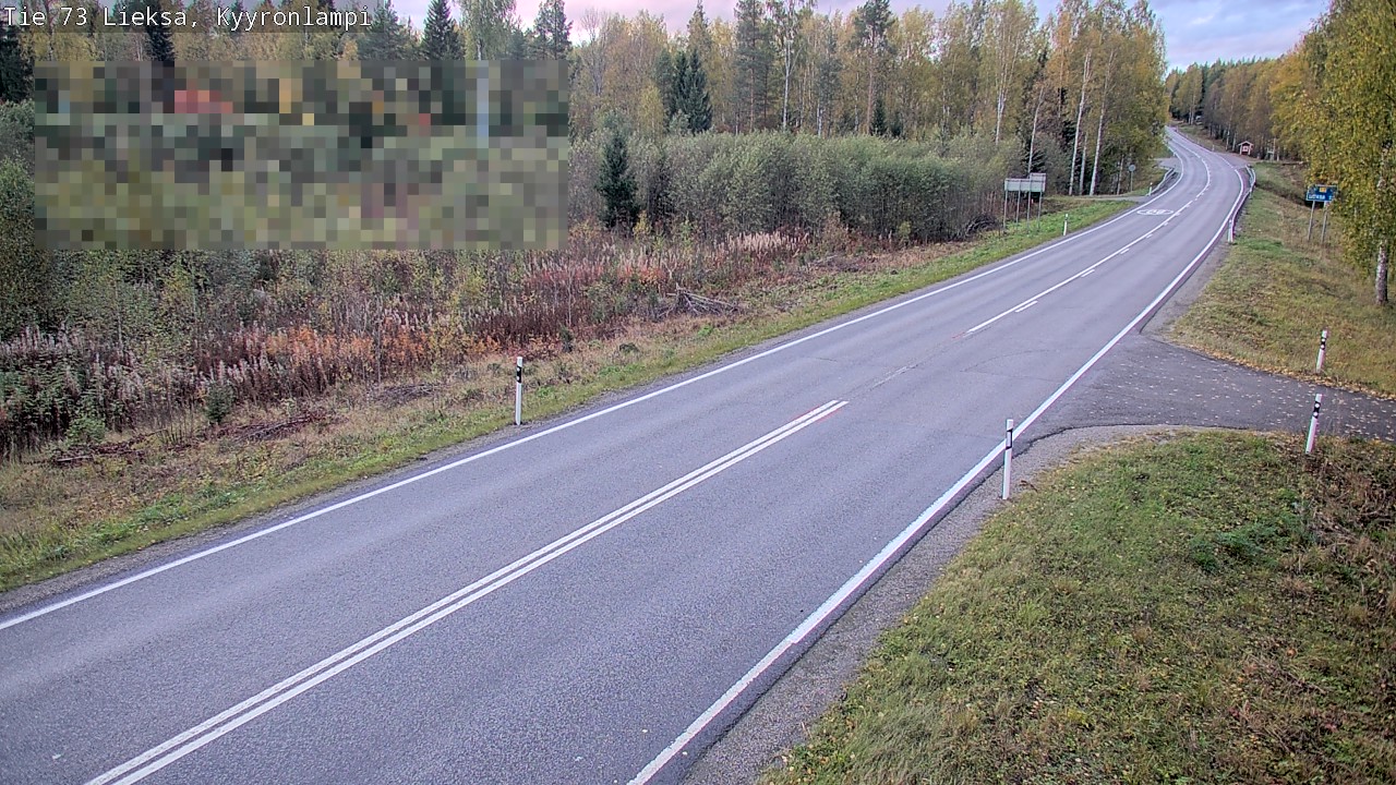 Kelikamerat Kuva Tie 73 Lieksa, Kyyrönlampi, Lieksa, Pohjois-Karjala