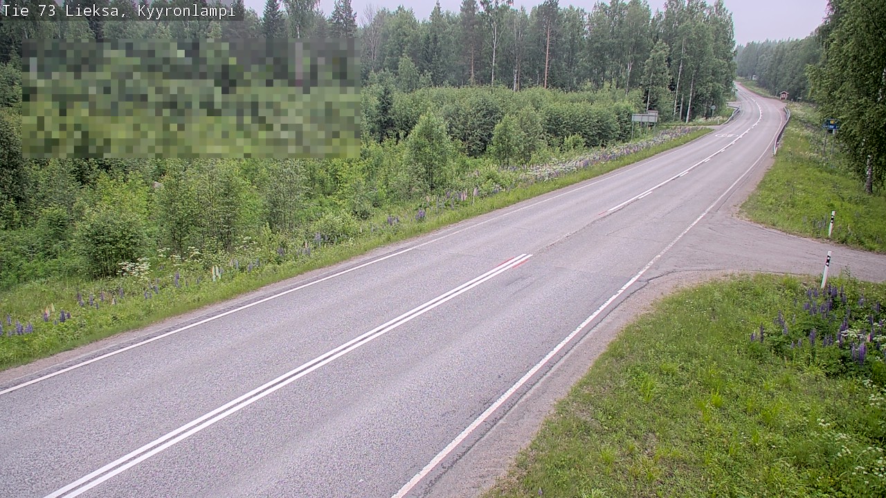 Kelikamerat Kuva Tie 73 Lieksa, Kyyrönlampi, Lieksa, Pohjois-Karjala