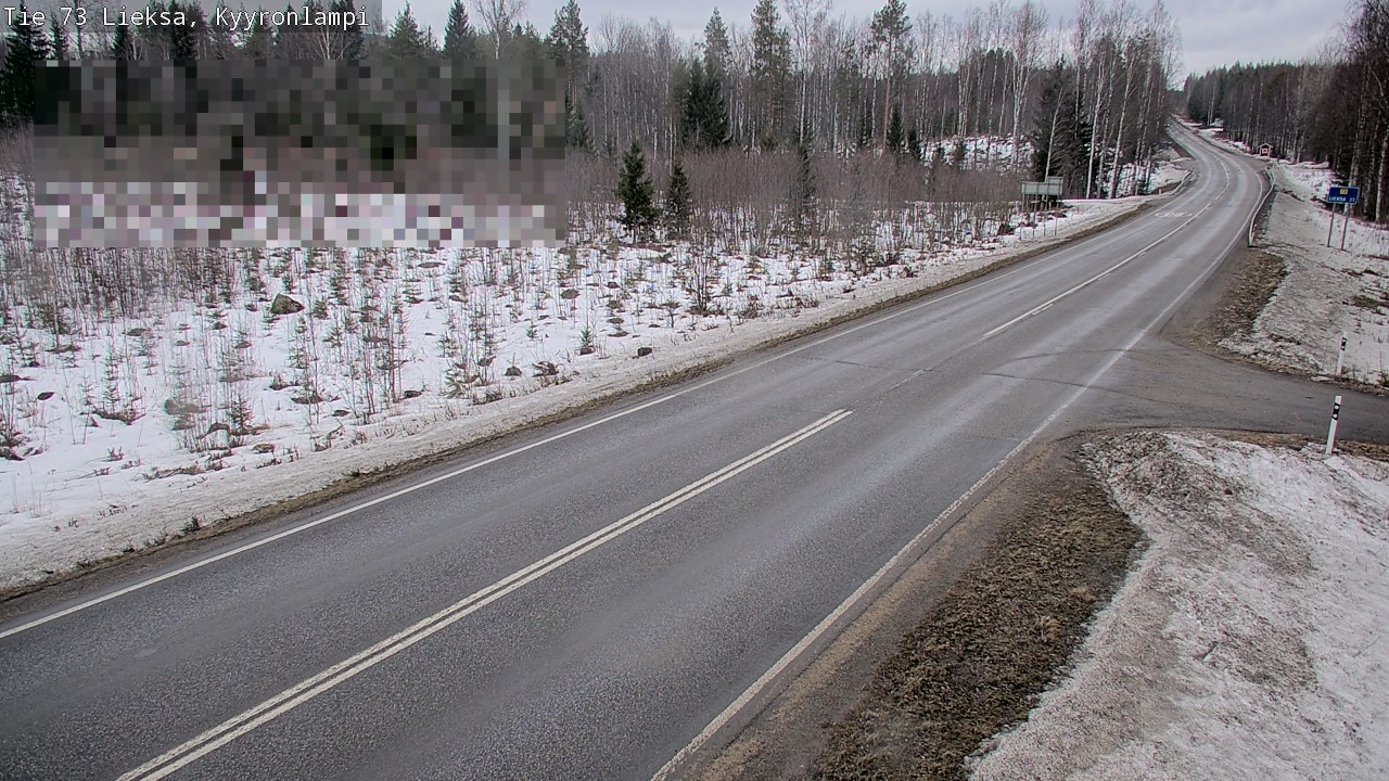 Kelikamerat Kuva Tie 73 Lieksa, Kyyrönlampi, Lieksa, Pohjois-Karjala