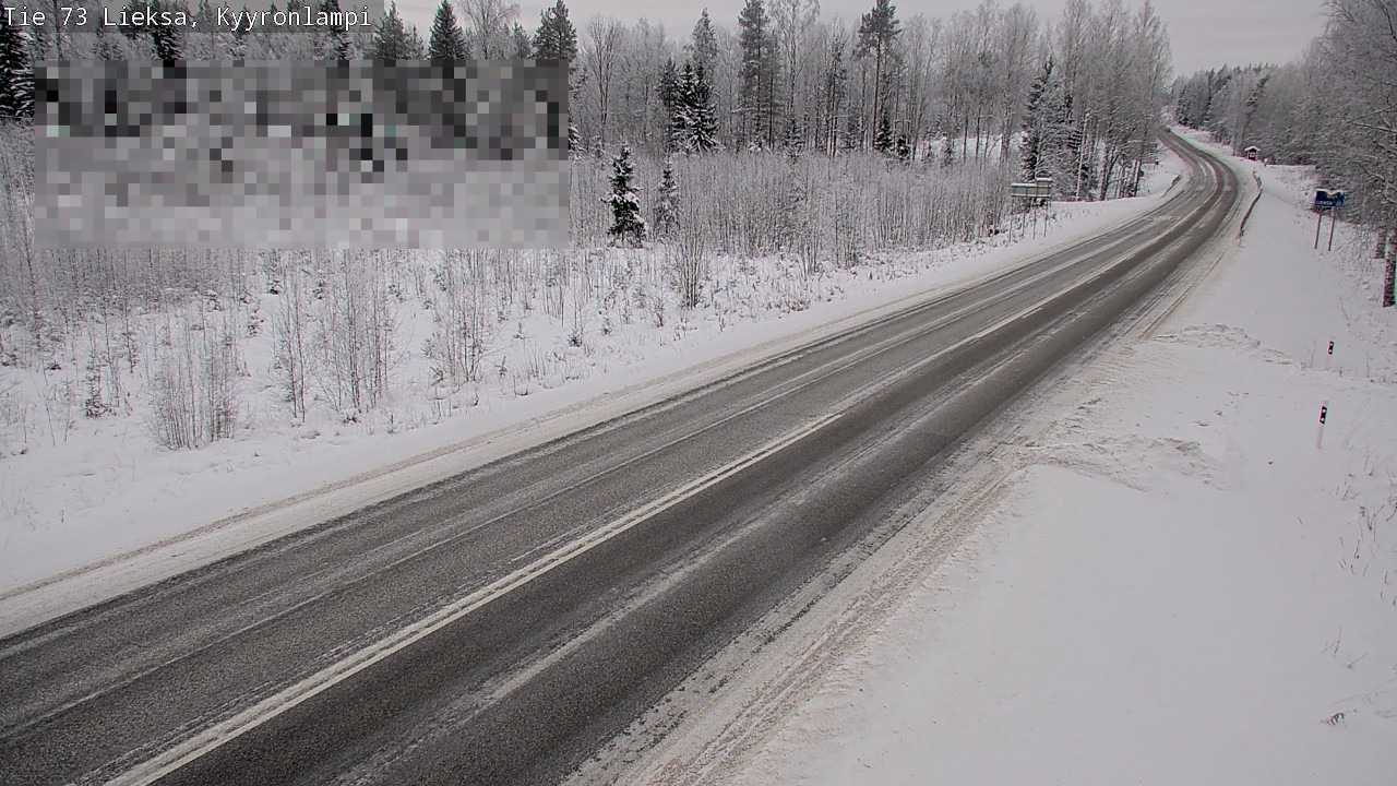 Kelikamerat Kuva Tie 73 Lieksa, Kyyrönlampi, Lieksa, Pohjois-Karjala