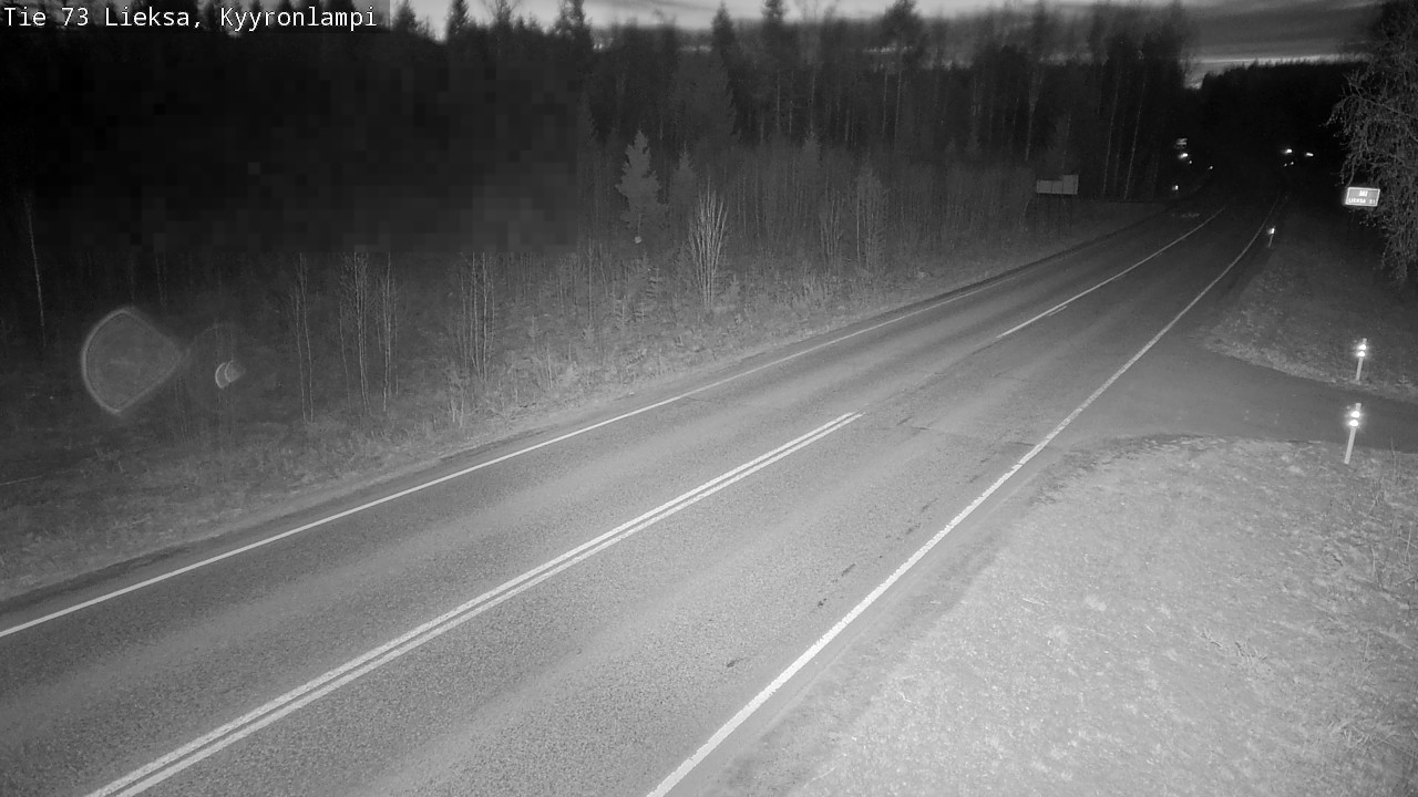 Kelikamerat Kuva Tie 73 Lieksa, Kyyrönlampi, Lieksa, Pohjois-Karjala
