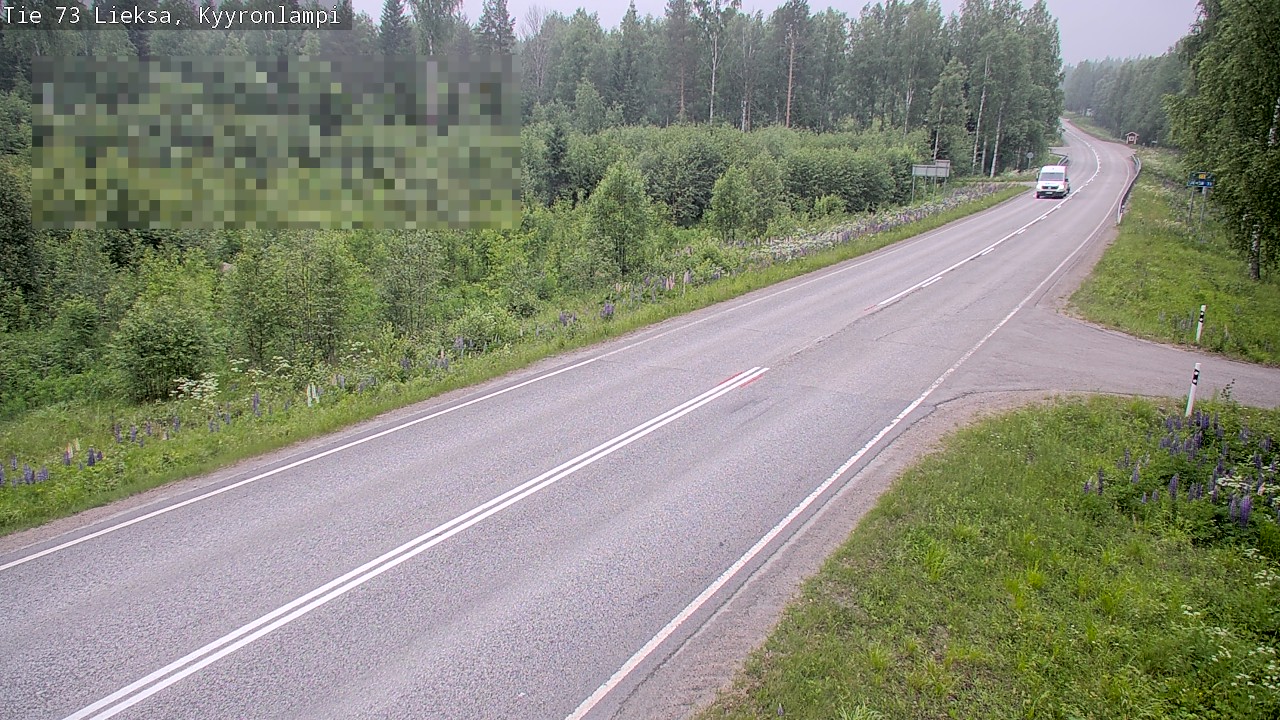 Kelikamerat Kuva Tie 73 Lieksa, Kyyrönlampi, Lieksa, Pohjois-Karjala