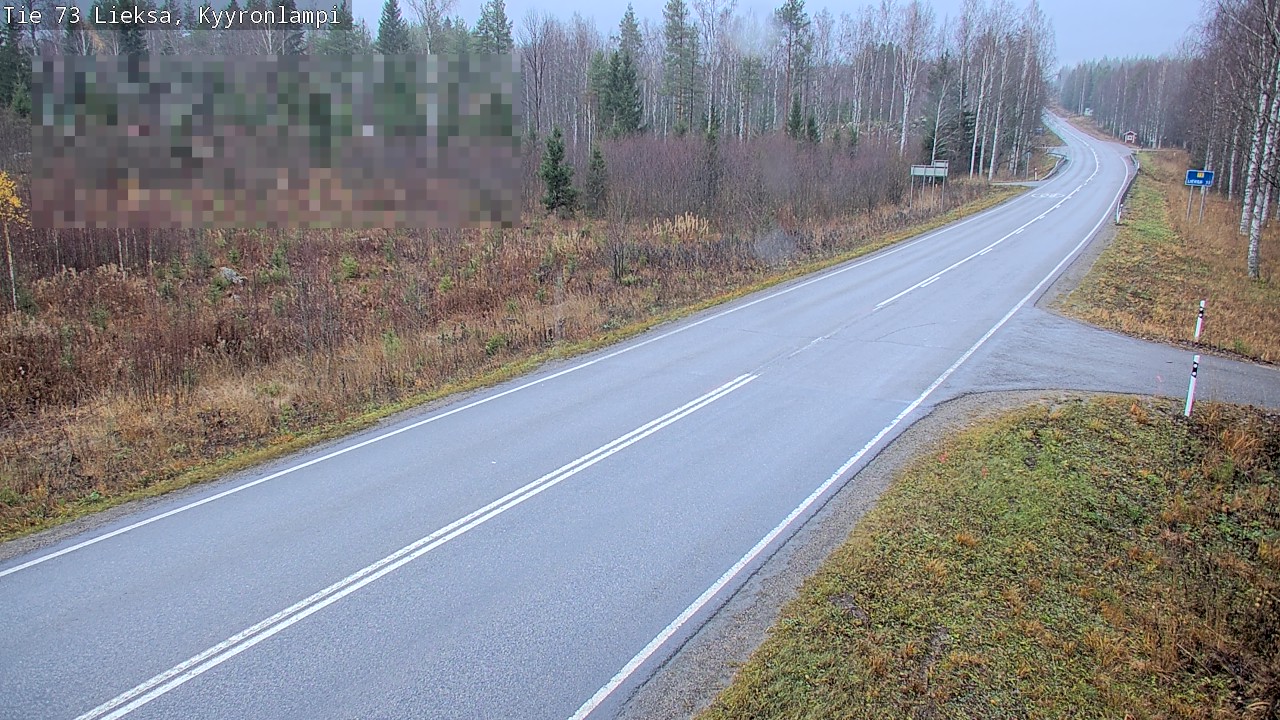 Kelikamerat Kuva Tie 73 Lieksa, Kyyrönlampi, Lieksa, Pohjois-Karjala