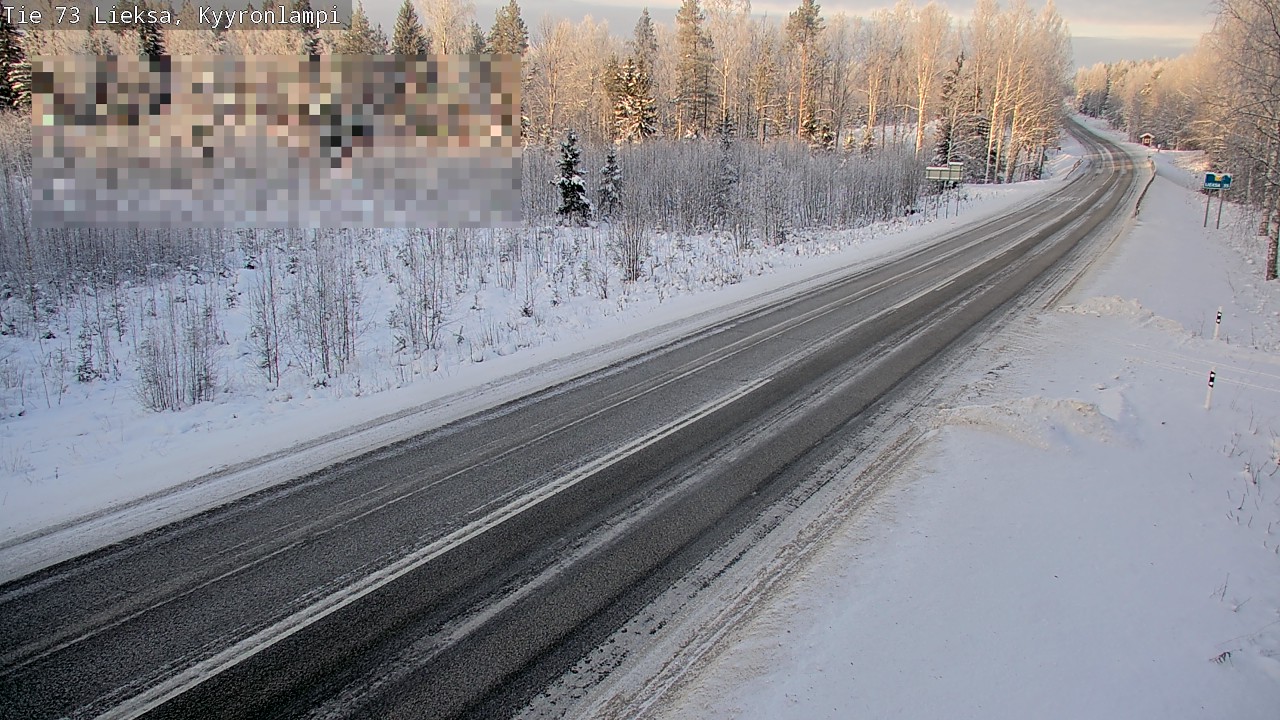 Kelikamerat Kuva Tie 73 Lieksa, Kyyrönlampi, Lieksa, Pohjois-Karjala