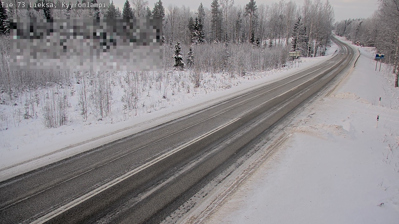 Kelikamerat Kuva Tie 73 Lieksa, Kyyrönlampi, Lieksa, Pohjois-Karjala