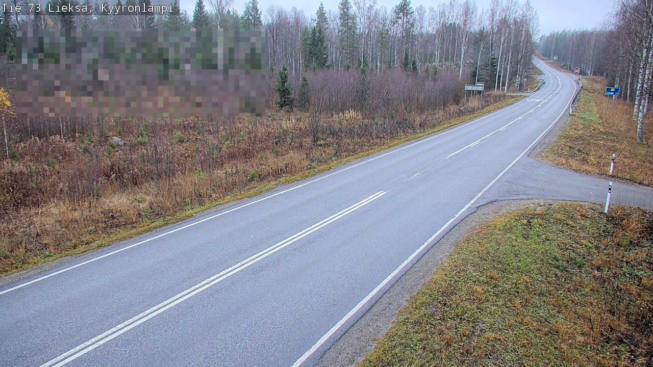 Kelikamerat Kuva Tie 73 Lieksa, Kyyrönlampi, Lieksa, Pohjois-Karjala