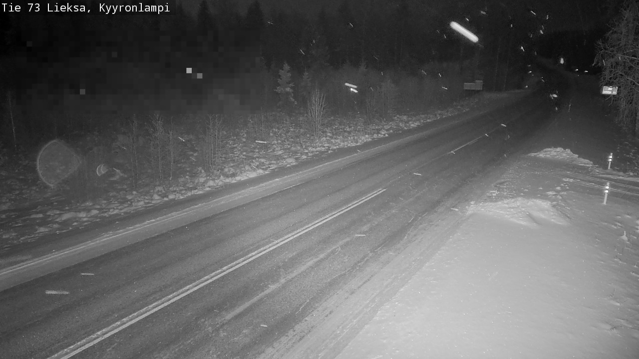 Kelikamerat Kuva Tie 73 Lieksa, Kyyrönlampi, Lieksa, Pohjois-Karjala