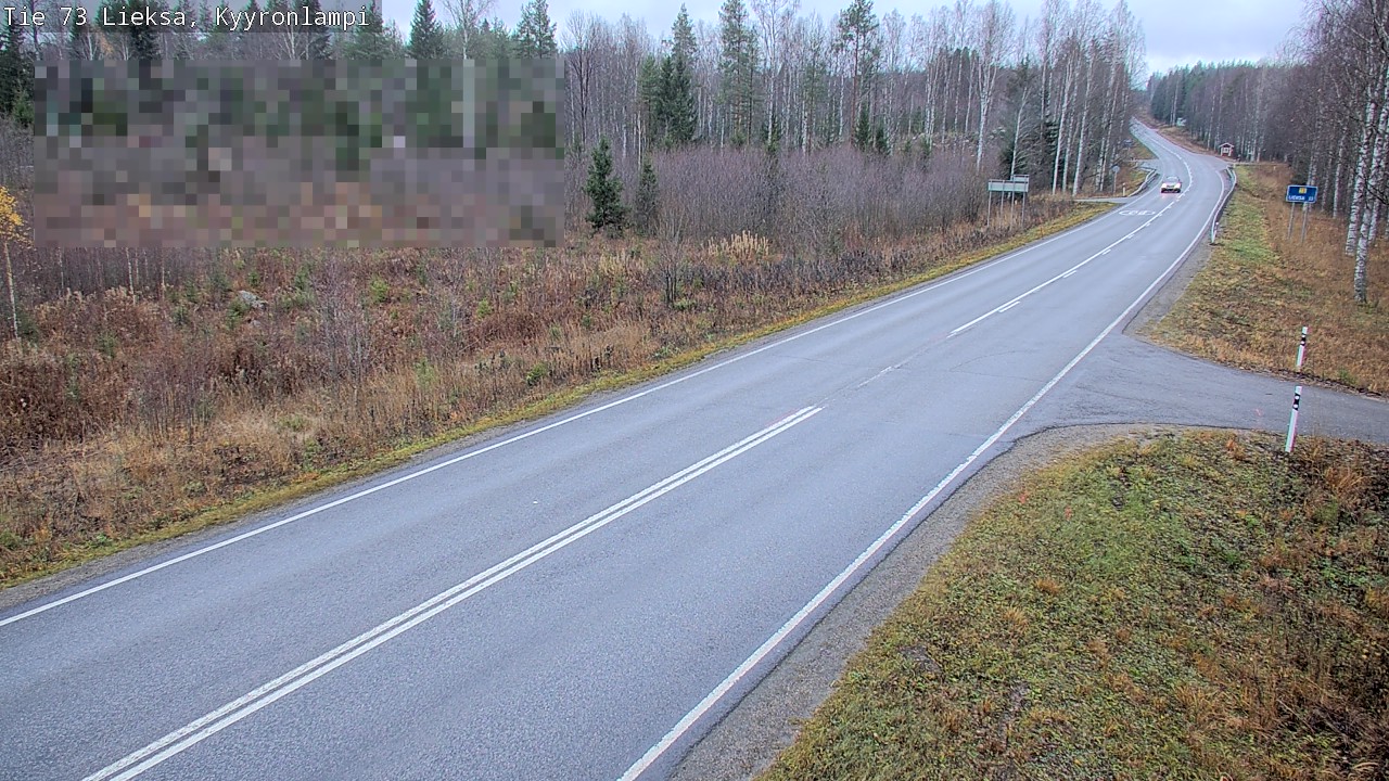 Kelikamerat Kuva Tie 73 Lieksa, Kyyrönlampi, Lieksa, Pohjois-Karjala