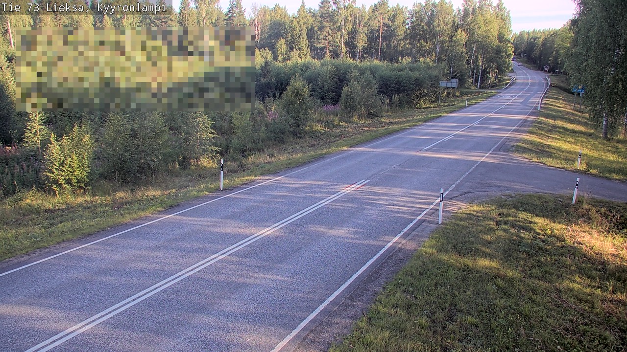 Kelikamerat Kuva Tie 73 Lieksa, Kyyrönlampi, Lieksa, Pohjois-Karjala