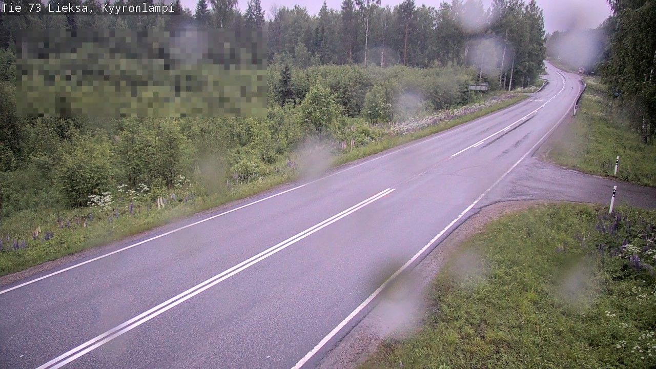 Kelikamerat Kuva Tie 73 Lieksa, Kyyrönlampi, Lieksa, Pohjois-Karjala