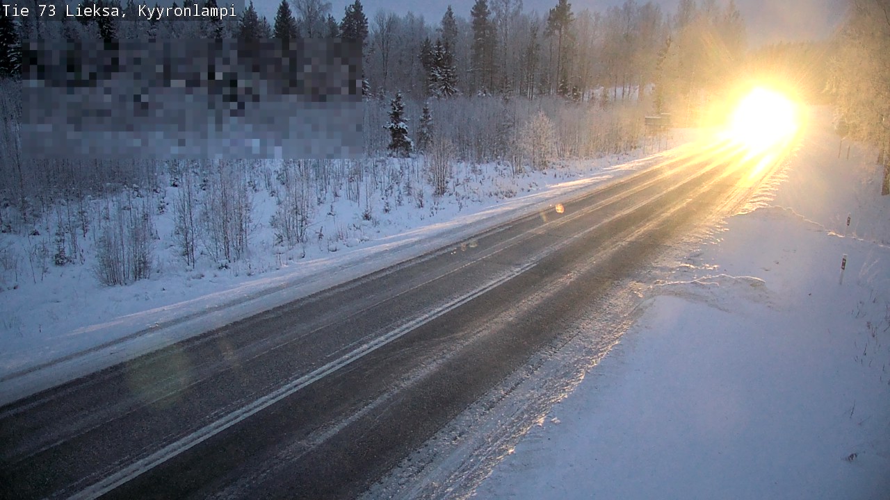 Kelikamerat Kuva Tie 73 Lieksa, Kyyrönlampi, Lieksa, Pohjois-Karjala
