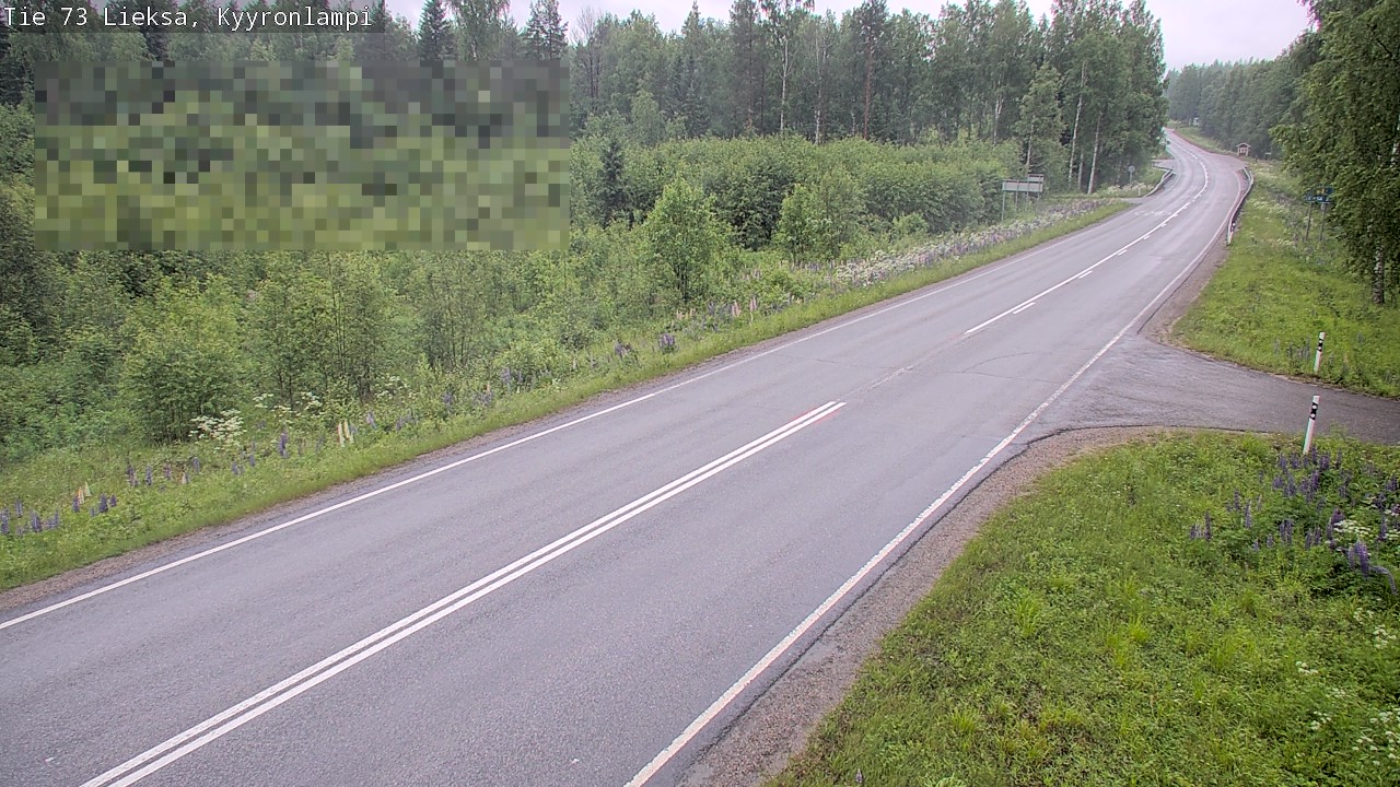 Kelikamerat Kuva Tie 73 Lieksa, Kyyrönlampi, Lieksa, Pohjois-Karjala