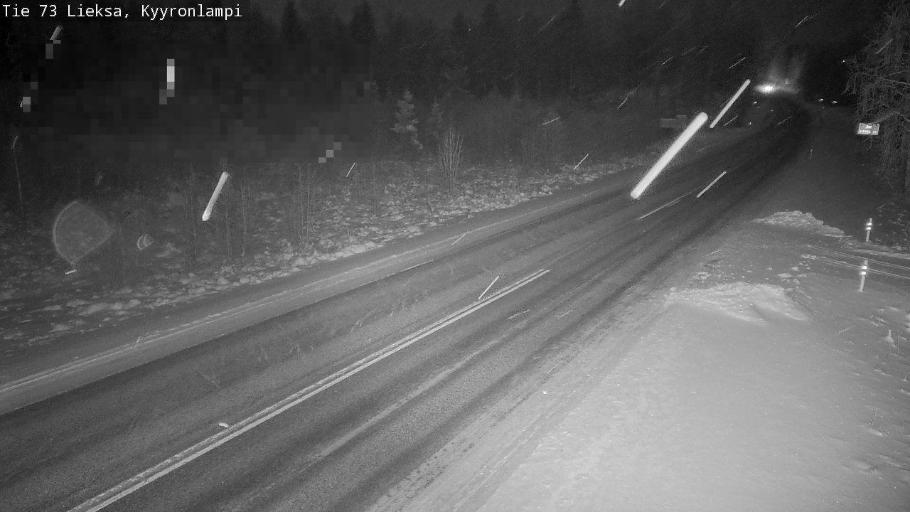 Kelikamerat Kuva Tie 73 Lieksa, Kyyrönlampi, Lieksa, Pohjois-Karjala