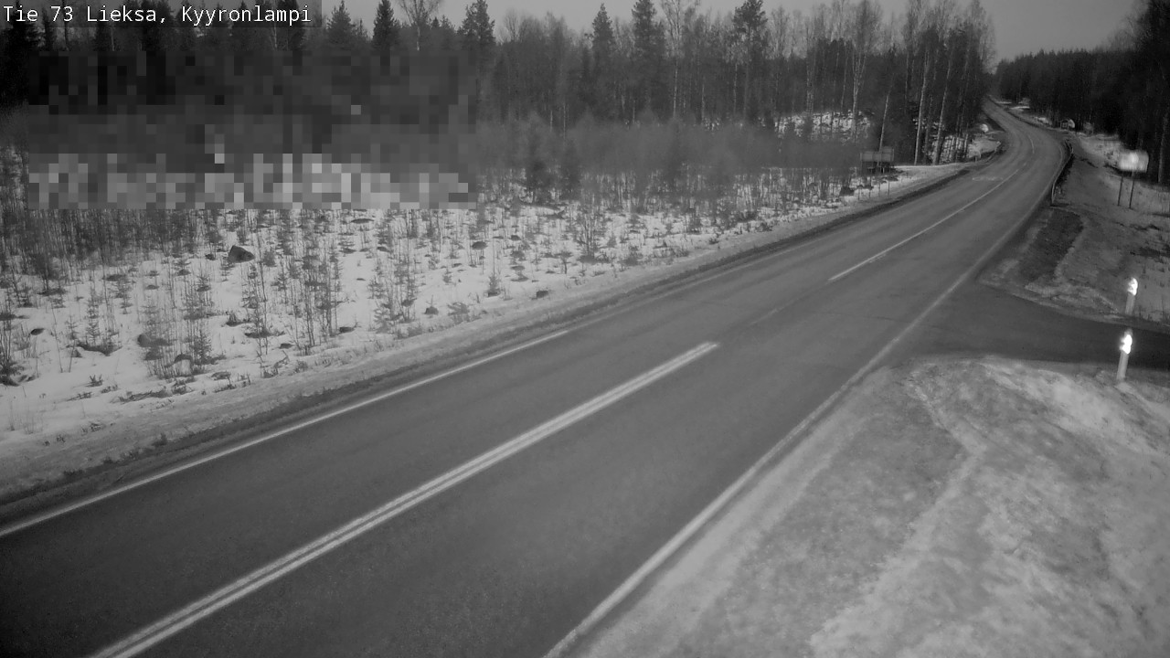 Kelikamerat Kuva Tie 73 Lieksa, Kyyrönlampi, Lieksa, Pohjois-Karjala