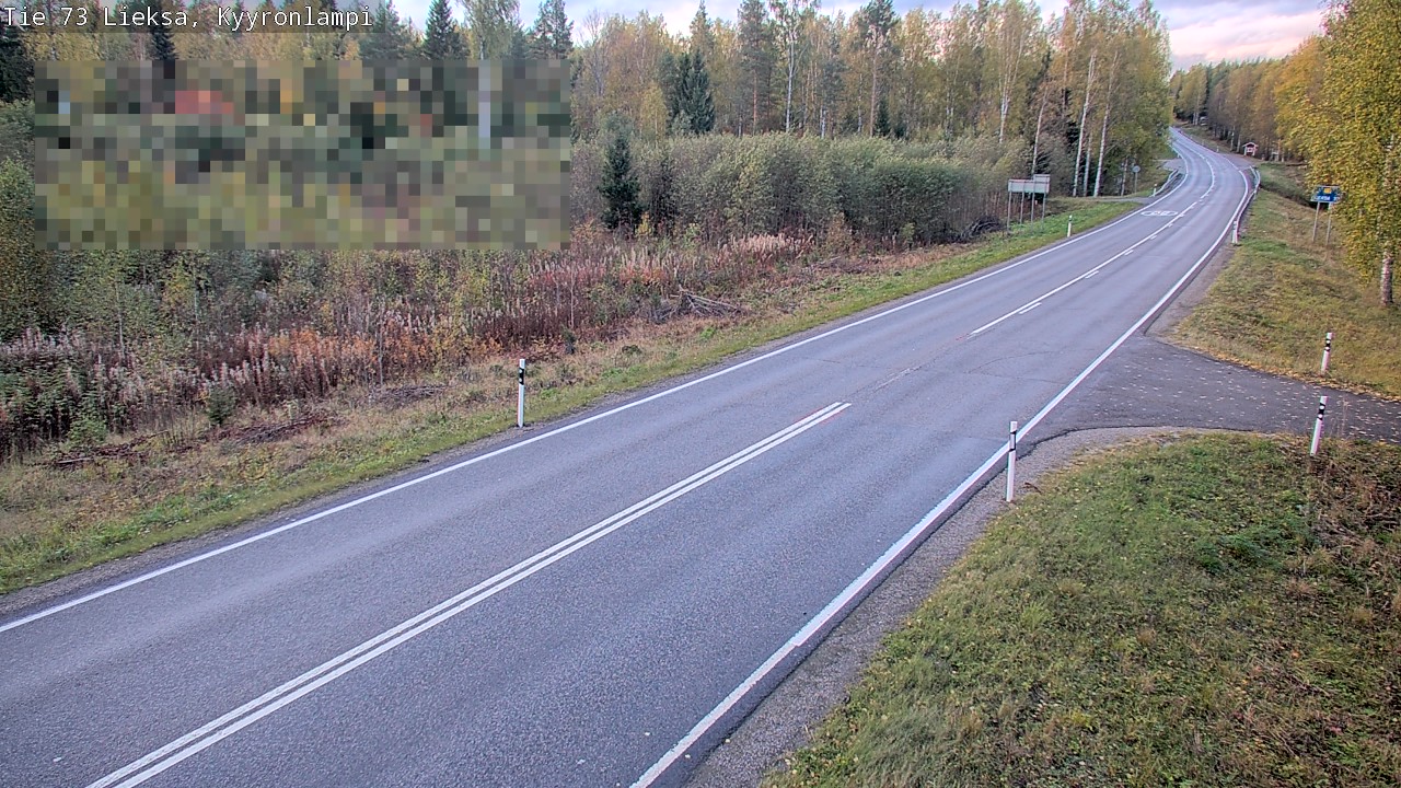 Kelikamerat Kuva Tie 73 Lieksa, Kyyrönlampi, Lieksa, Pohjois-Karjala