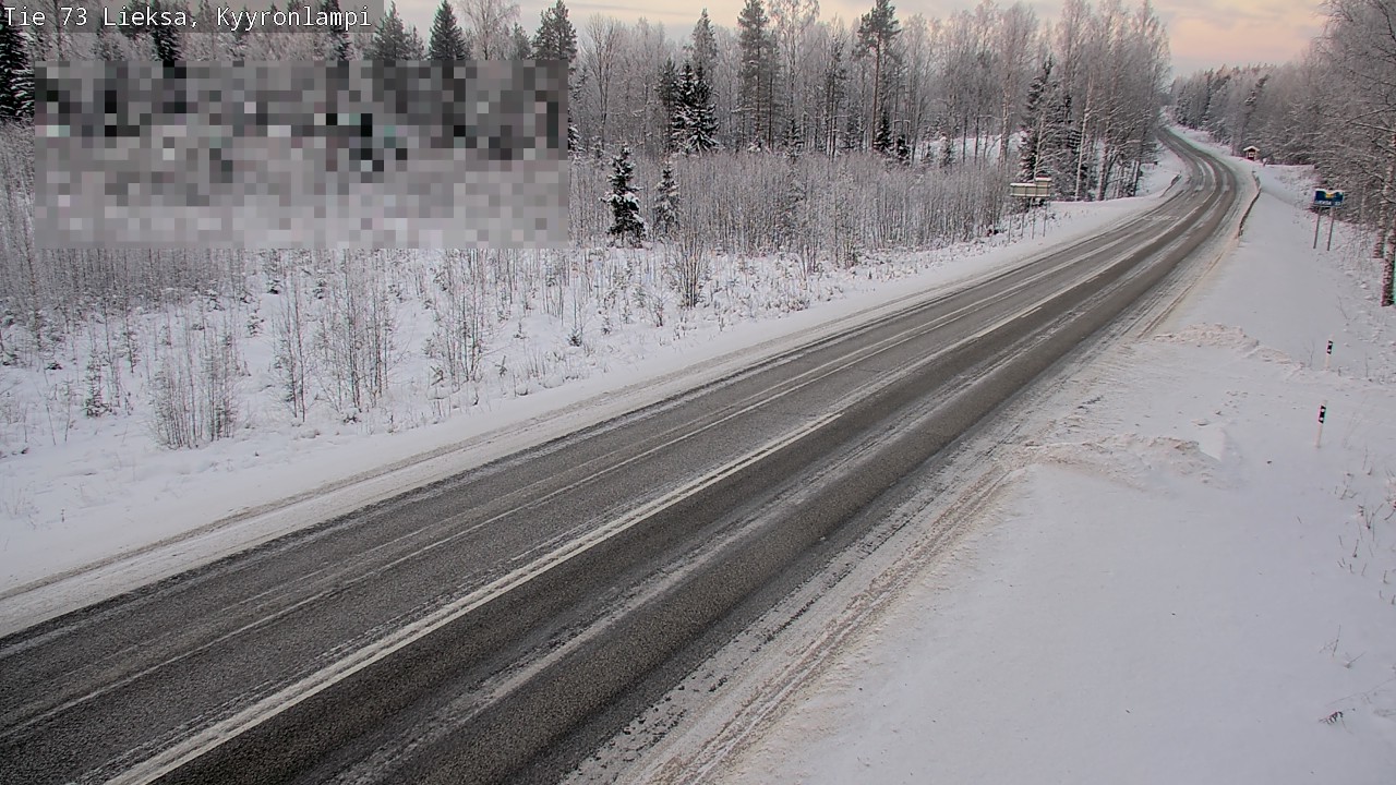 Kelikamerat Kuva Tie 73 Lieksa, Kyyrönlampi, Lieksa, Pohjois-Karjala
