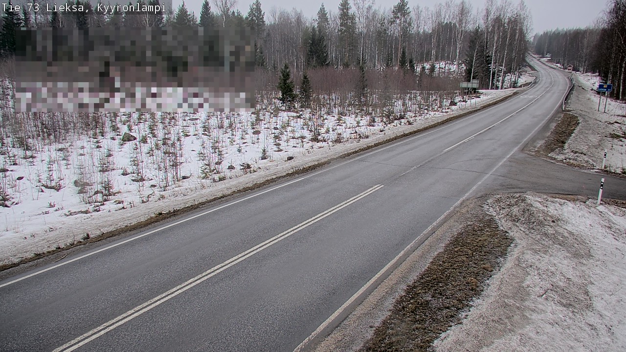 Kelikamerat Kuva Tie 73 Lieksa, Kyyrönlampi, Lieksa, Pohjois-Karjala