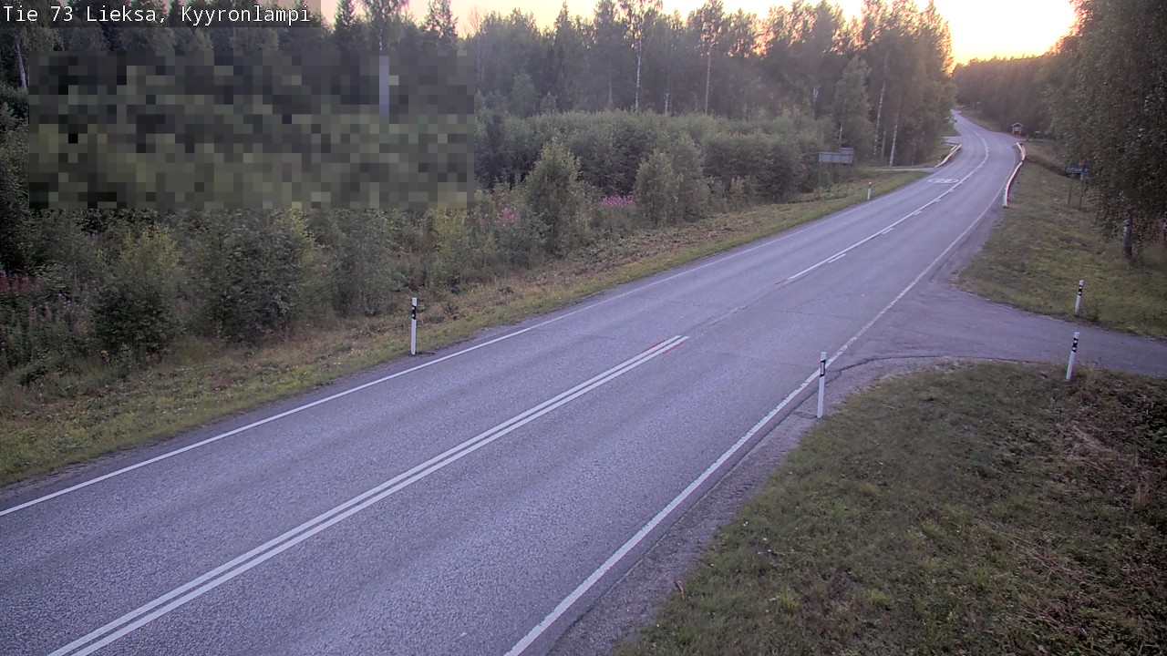 Kelikamerat Kuva Tie 73 Lieksa, Kyyrönlampi, Lieksa, Pohjois-Karjala