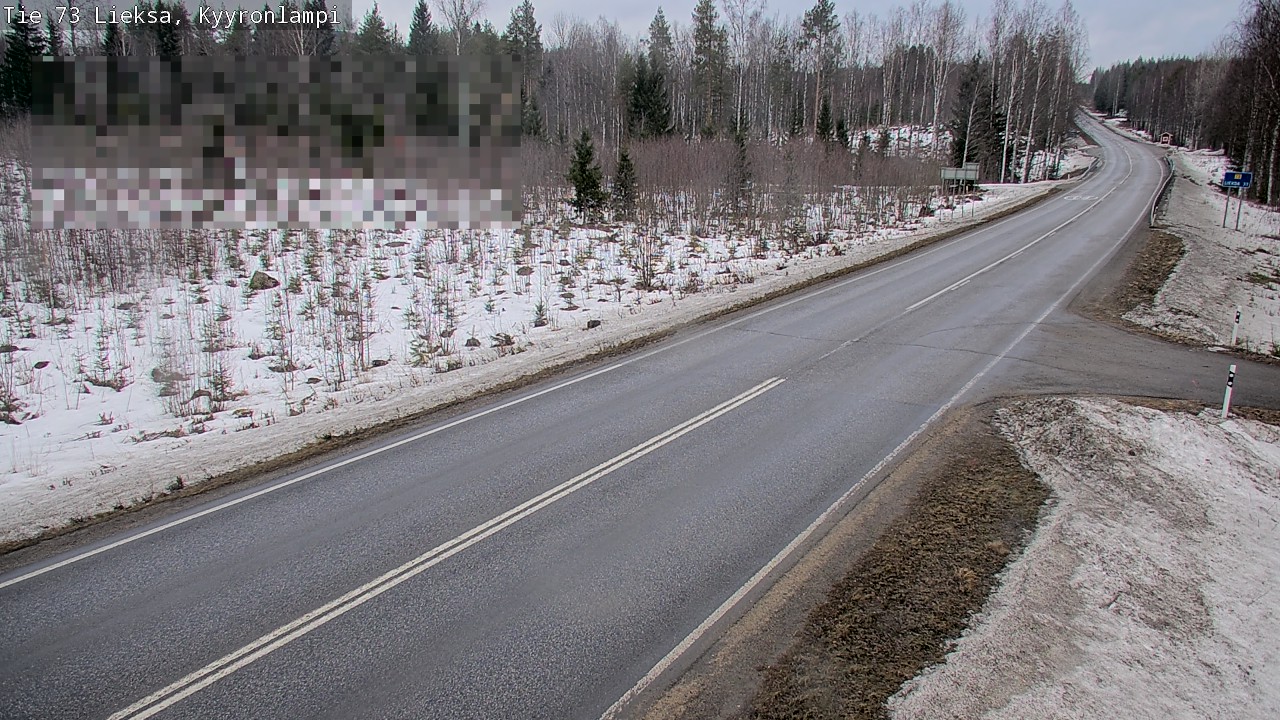 Kelikamerat Kuva Tie 73 Lieksa, Kyyrönlampi, Lieksa, Pohjois-Karjala