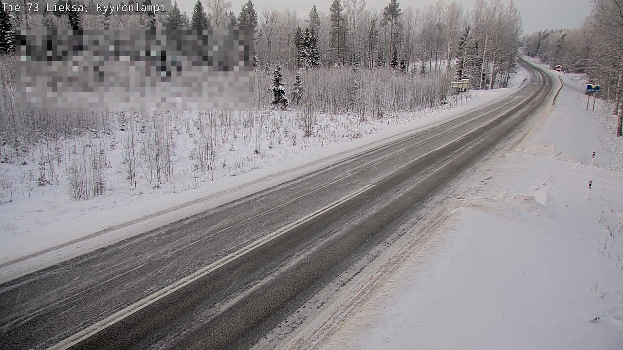 Kelikamerat Kuva Tie 73 Lieksa, Kyyrönlampi, Lieksa, Pohjois-Karjala