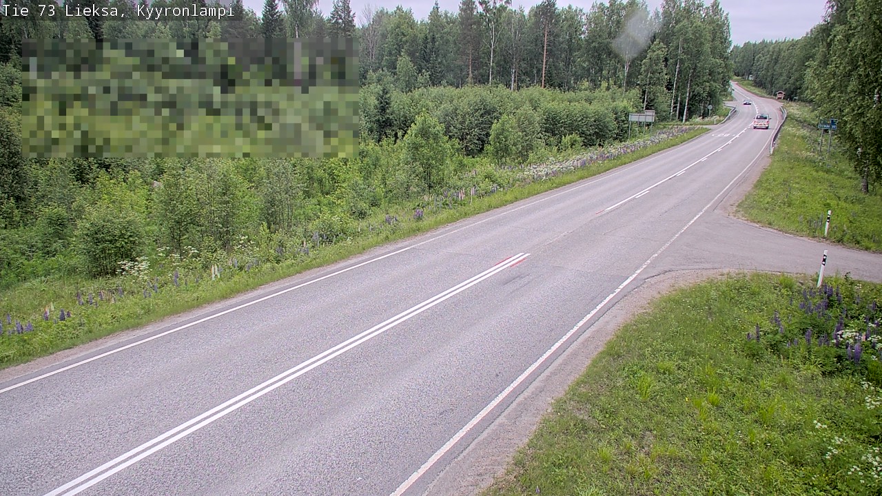 Kelikamerat Kuva Tie 73 Lieksa, Kyyrönlampi, Lieksa, Pohjois-Karjala