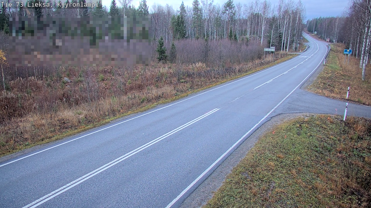 Kelikamerat Kuva Tie 73 Lieksa, Kyyrönlampi, Lieksa, Pohjois-Karjala