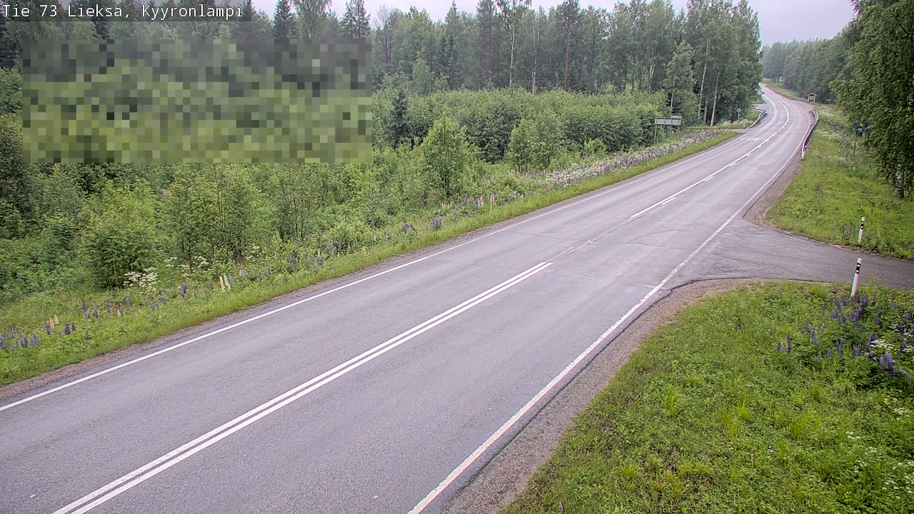 Kelikamerat Kuva Tie 73 Lieksa, Kyyrönlampi, Lieksa, Pohjois-Karjala