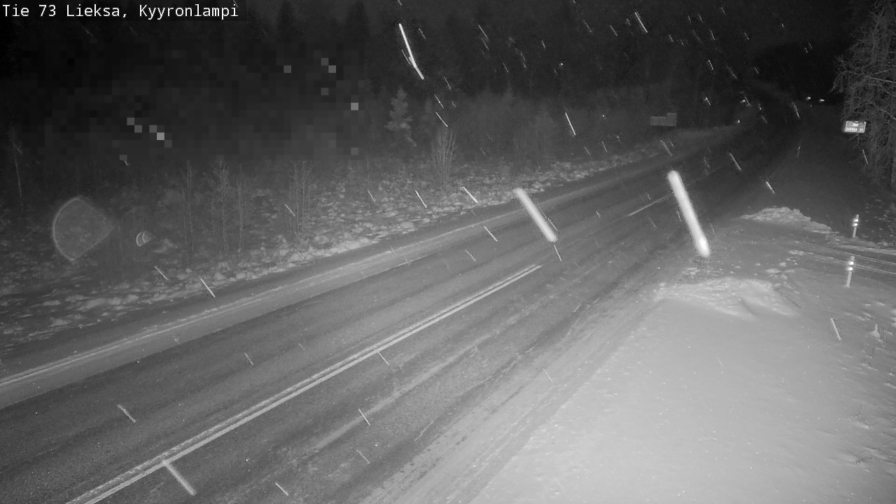 Kelikamerat Kuva Tie 73 Lieksa, Kyyrönlampi, Lieksa, Pohjois-Karjala