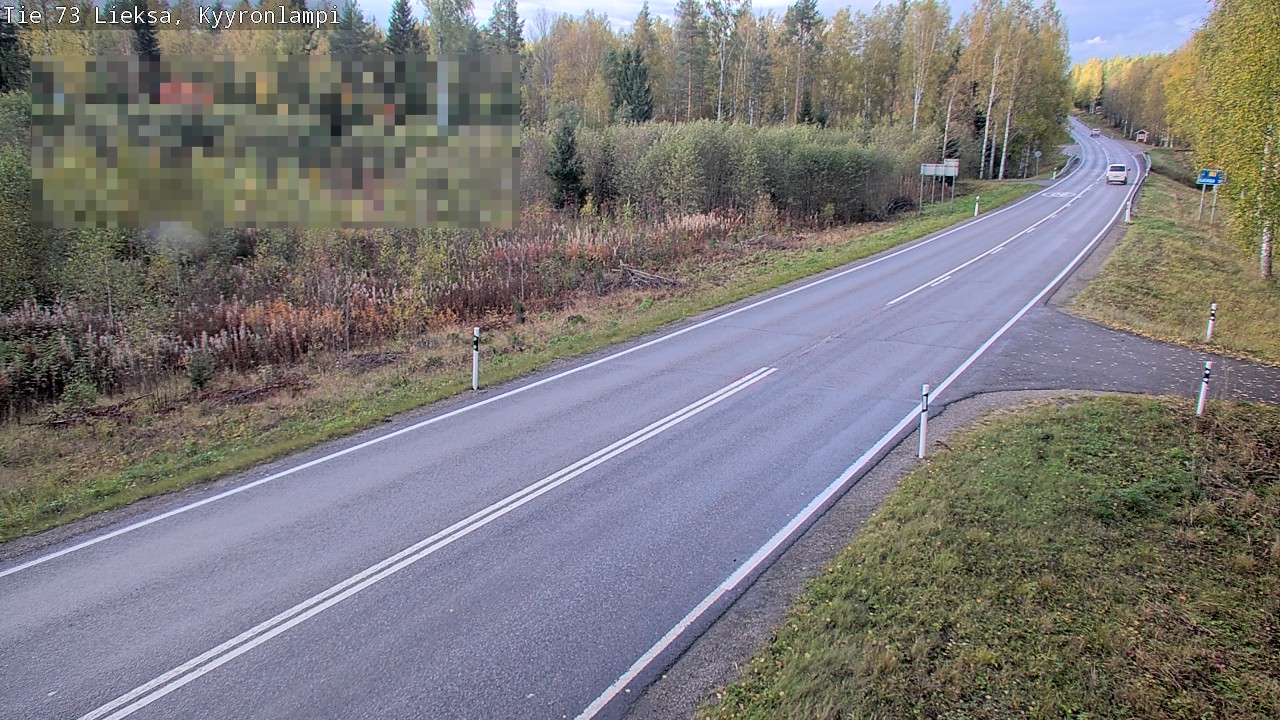 Kelikamerat Kuva Tie 73 Lieksa, Kyyrönlampi, Lieksa, Pohjois-Karjala