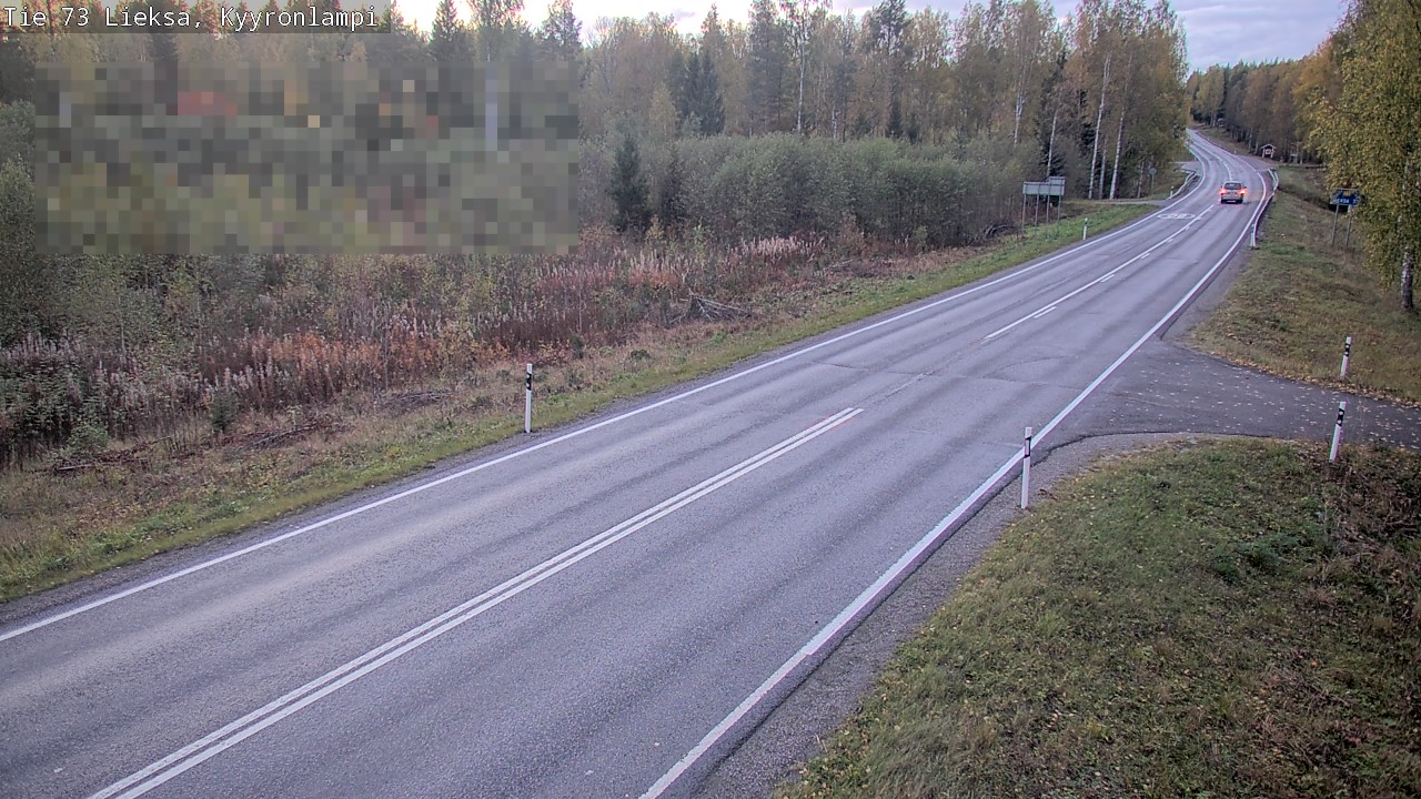 Kelikamerat Kuva Tie 73 Lieksa, Kyyrönlampi, Lieksa, Pohjois-Karjala