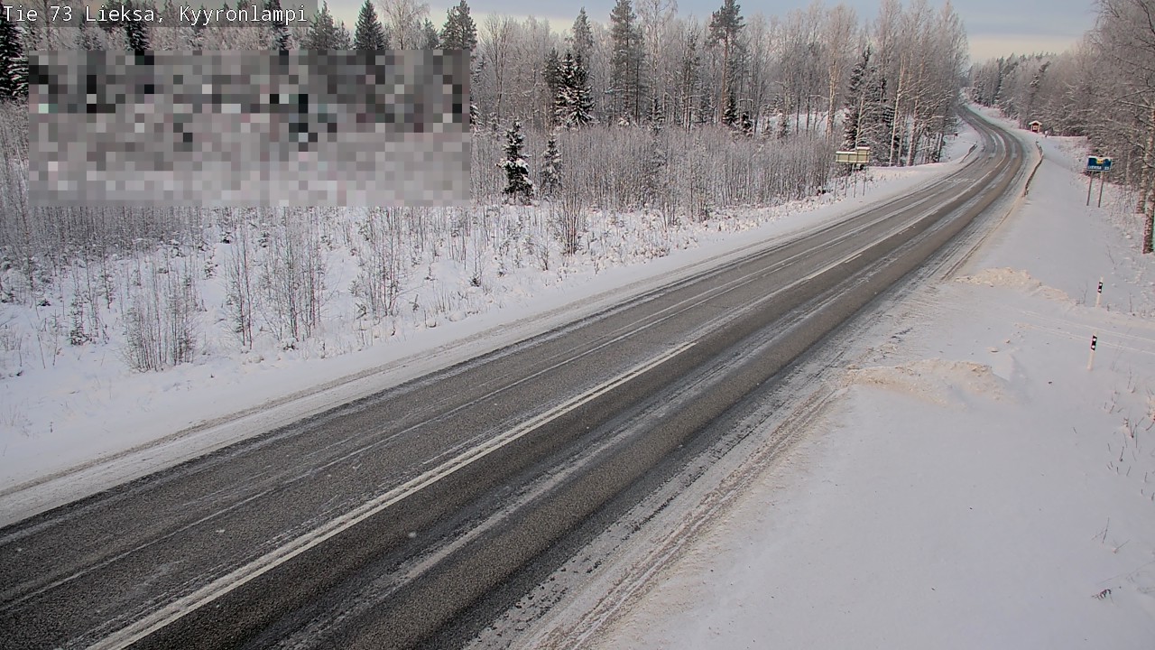 Kelikamerat Kuva Tie 73 Lieksa, Kyyrönlampi, Lieksa, Pohjois-Karjala