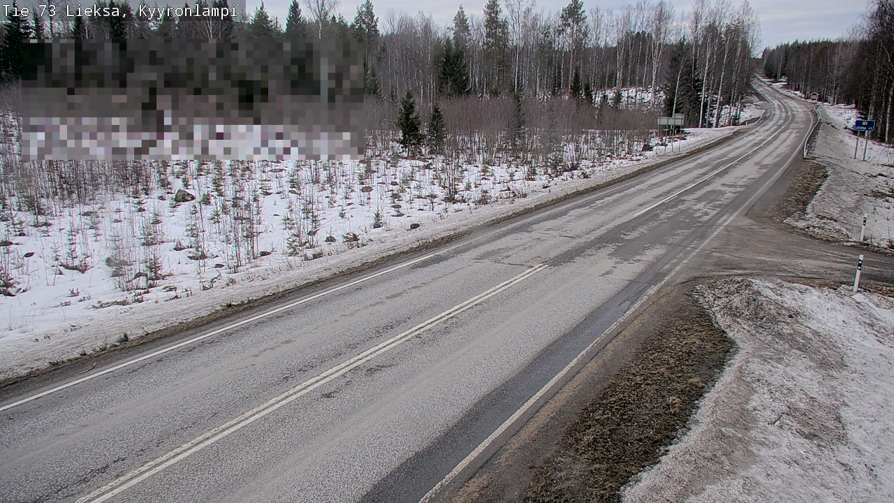 Kelikamerat Kuva Tie 73 Lieksa, Kyyrönlampi, Lieksa, Pohjois-Karjala