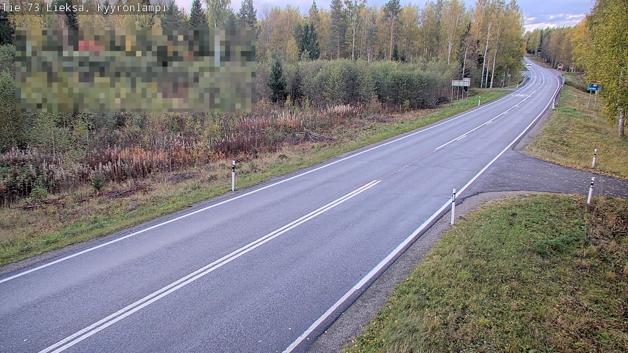 Kelikamerat Kuva Tie 73 Lieksa, Kyyrönlampi, Lieksa, Pohjois-Karjala