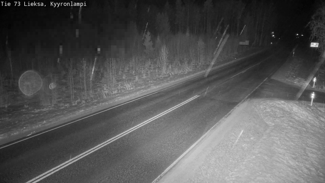 Kelikamerat Kuva Tie 73 Lieksa, Kyyrönlampi, Lieksa, Pohjois-Karjala