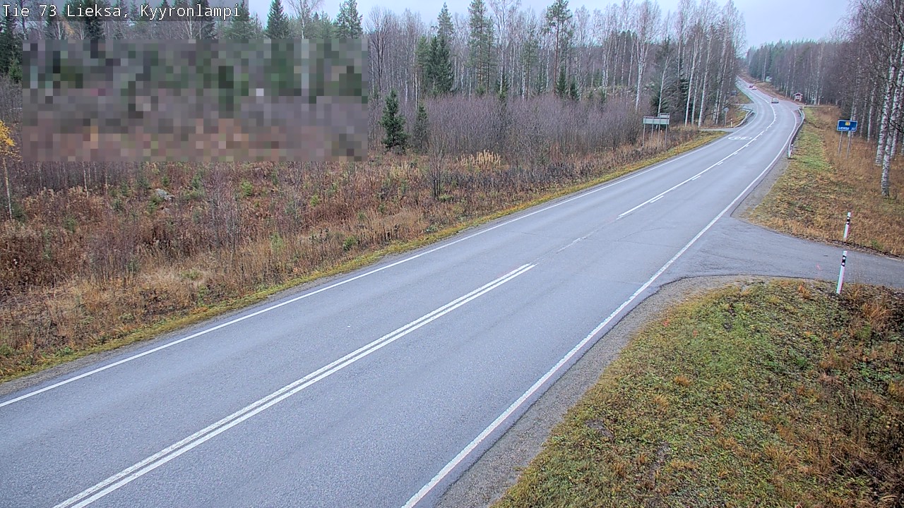 Kelikamerat Kuva Tie 73 Lieksa, Kyyrönlampi, Lieksa, Pohjois-Karjala