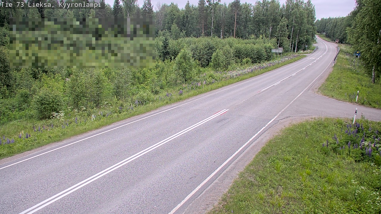 Kelikamerat Kuva Tie 73 Lieksa, Kyyrönlampi, Lieksa, Pohjois-Karjala