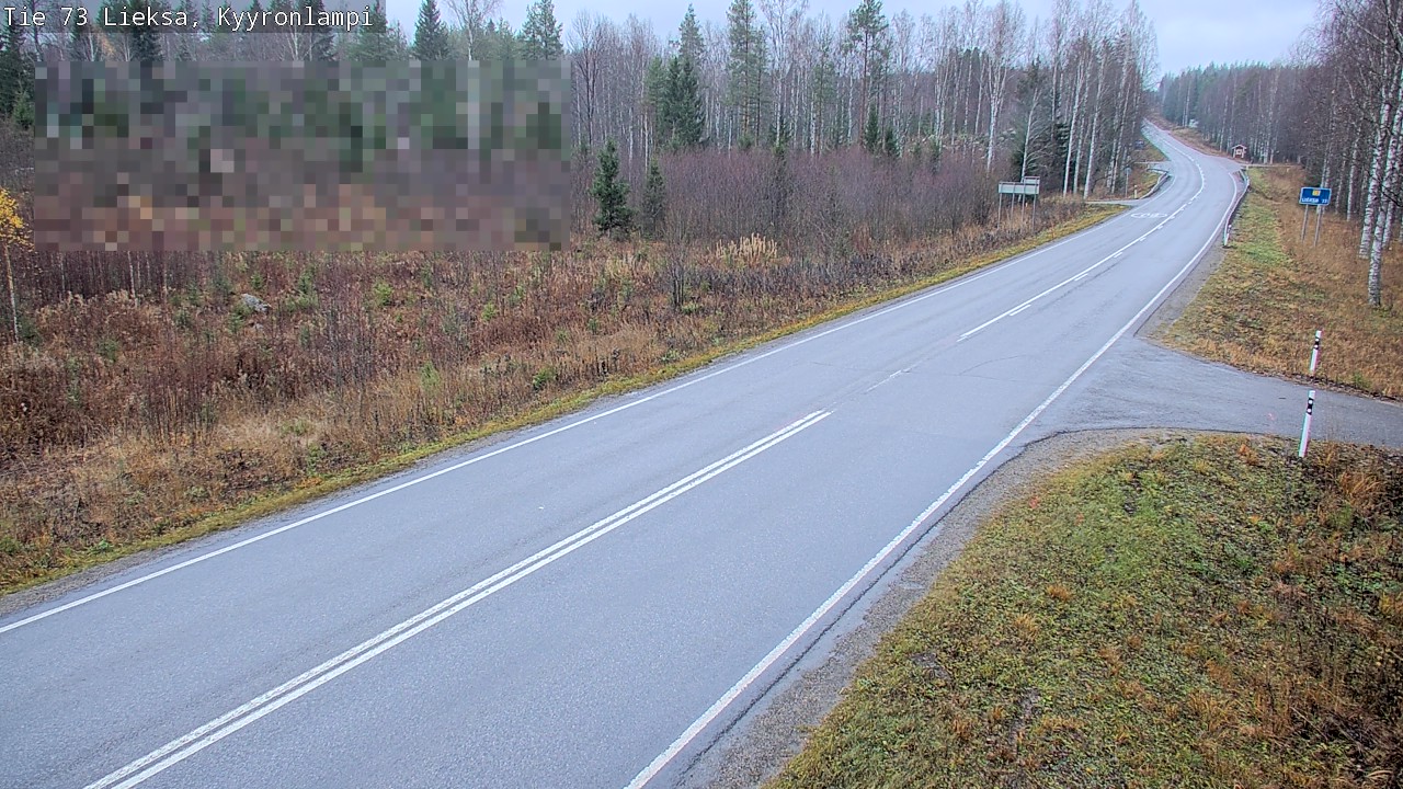 Kelikamerat Kuva Tie 73 Lieksa, Kyyrönlampi, Lieksa, Pohjois-Karjala