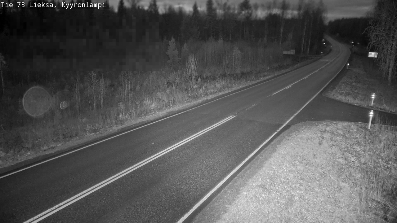 Kelikamerat Kuva Tie 73 Lieksa, Kyyrönlampi, Lieksa, Pohjois-Karjala