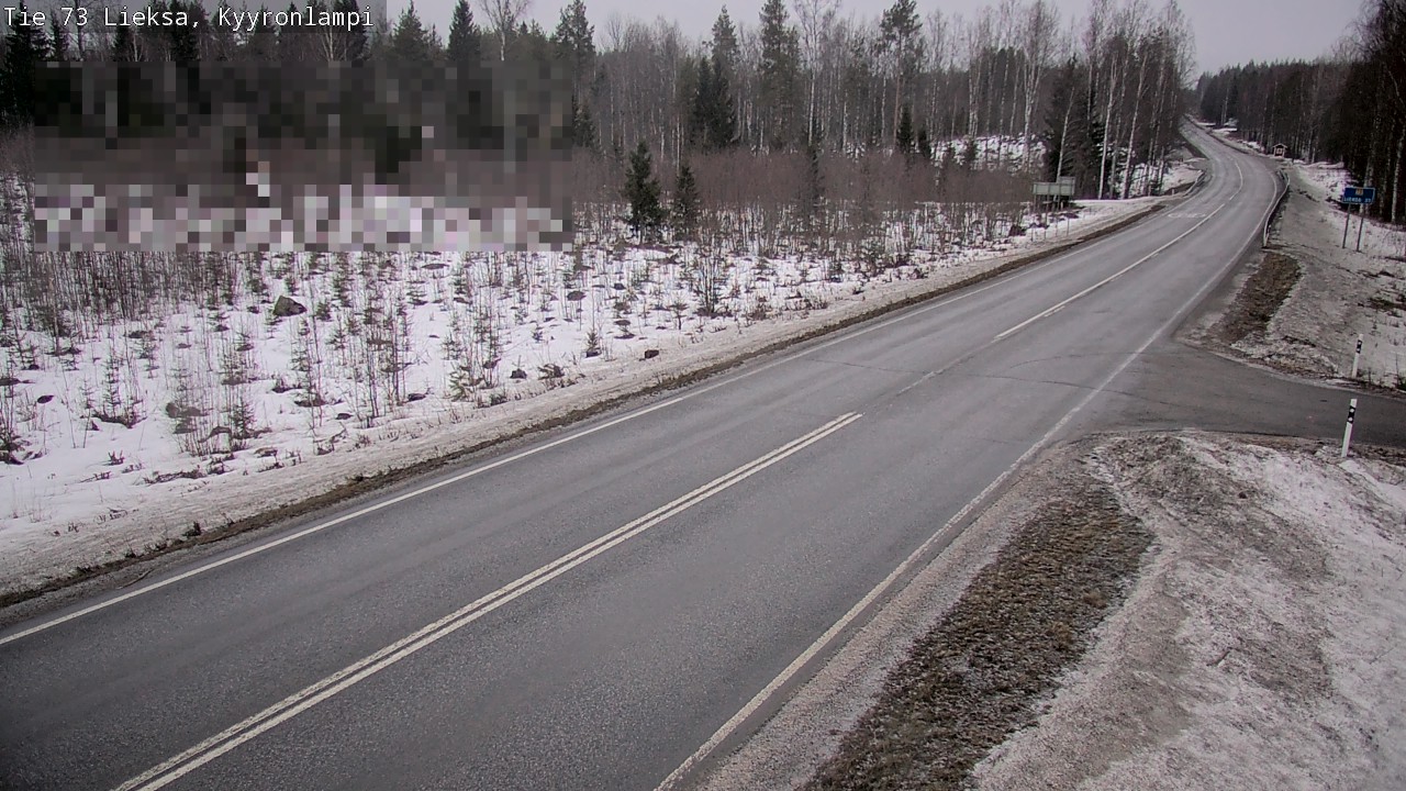 Kelikamerat Kuva Tie 73 Lieksa, Kyyrönlampi, Lieksa, Pohjois-Karjala