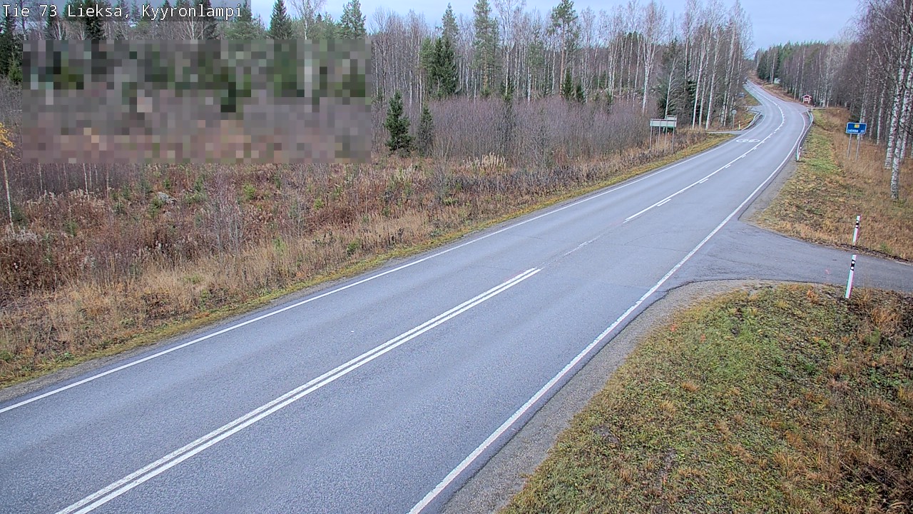 Kelikamerat Kuva Tie 73 Lieksa, Kyyrönlampi, Lieksa, Pohjois-Karjala