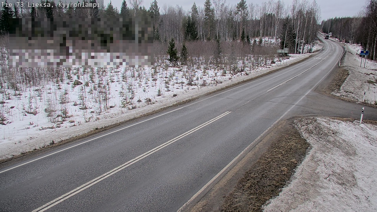 Kelikamerat Kuva Tie 73 Lieksa, Kyyrönlampi, Lieksa, Pohjois-Karjala
